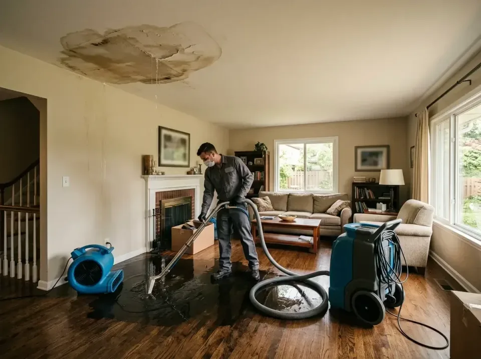 attic-pipe-burst-ceiling-drip-008 — frequently asked questions, Water Damage Restoration & Carpet Care in Castle Shannon, PA